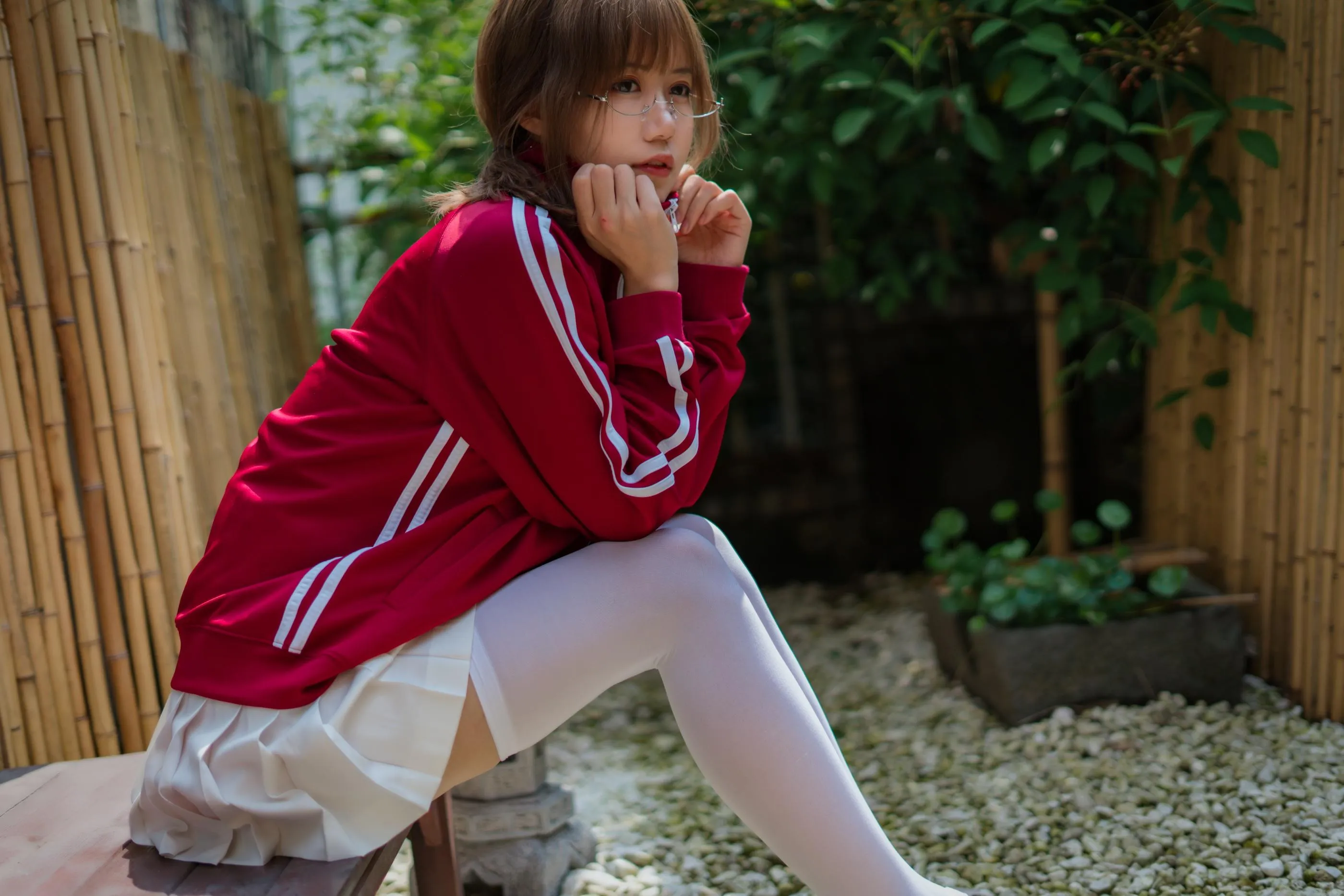 小仓千代w – NO.07 红色体操服 [48P]插图7